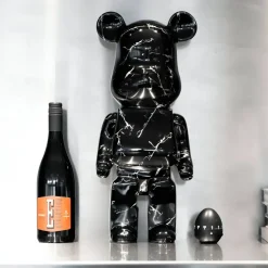 Table Top|Floor Standing^Statues & Sculptures Aero Bear 50cm Black Resin Indoor Sculpture