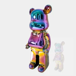 Floor Standing|Animals^Statues & Sculptures Aero Bear 135cm Dynamic Colour Resin Indoor Sculpture