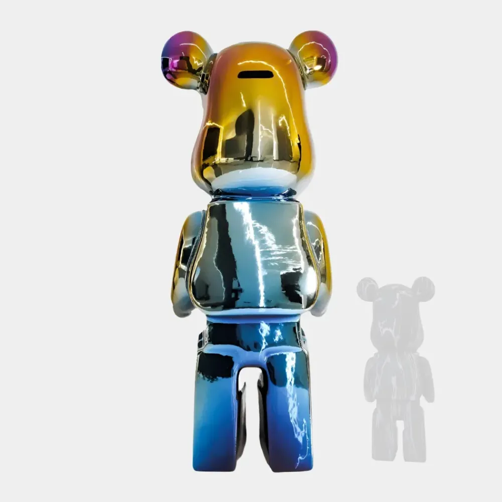Floor Standing|Animals^Statues & Sculptures Aero Bear 135cm Dynamic Colour Resin Indoor Sculpture