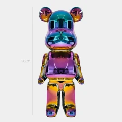 Table Top|Floor Standing^Statues & Sculptures Aero Bear 50cm Dynamic Colour Resin Indoor Sculpture