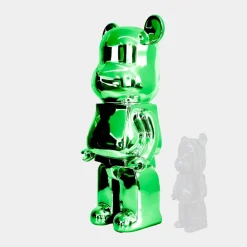 Floor Standing|Animals^Statues & Sculptures Aero Bear 135cm Green Resin Indoor Sculpture