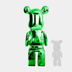 Floor Standing|Animals^Statues & Sculptures Aero Bear 135cm Green Resin Indoor Sculpture
