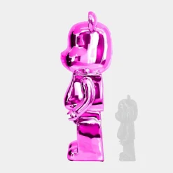 Floor Standing|Animals^Statues & Sculptures Aero Bear 135cm Pink Resin Indoor Sculpture