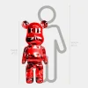 Floor Standing|Animals^Statues & Sculptures Aero Bear 135cm Red Resin Indoor Sculpture