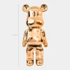 Table Top|Floor Standing^Statues & Sculptures Aero Bear 50cm Rose Gold Resin Indoor Sculpture
