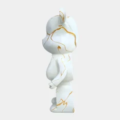 Table Top|Floor Standing^Statues & Sculptures Aero Bear 50cm White Resin Indoor Sculpture
