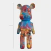 Table Top|Floor Standing^Statues & Sculptures Aero Bear Colourburst 50cm Resin Indoor Sculpture
