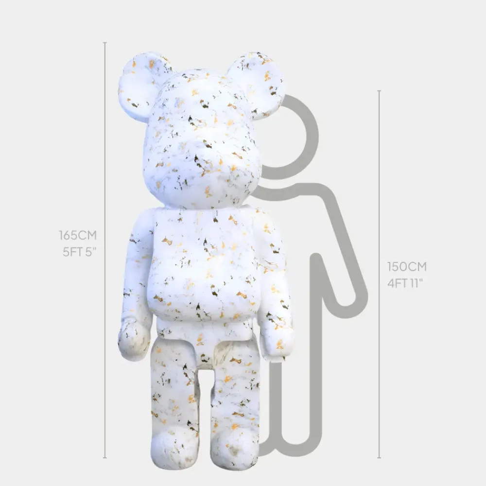 Giant|Floor Standing^Statues & Sculptures Aero Bear Frost 165cm Resin Indoor Sculpture
