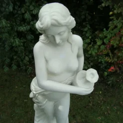 Greek^Statues & Sculptures Alexa 81cm Marble Resin Garden Statue