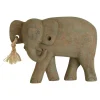 Table Top|Animals^Statues & Sculptures Ancient Elephant 31cm Wood Indoor Statue