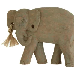 Table Top|Animals^Statues & Sculptures Ancient Elephant 31cm Wood Indoor Statue