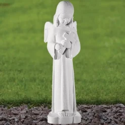 Angel^Statues & Sculptures Angel 50cm Marble Resin Garden Statue