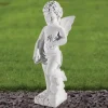 Angel^Statues & Sculptures Angel 44cm Marble Resin Garden Statue
