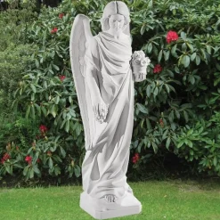 Angel^Statues & Sculptures Angel 103cm Marble Resin Garden Statue
