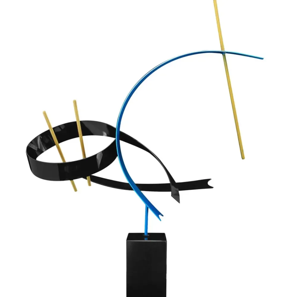 Table Top|Abstract^Statues & Sculptures Art of Noise 70cm Abstract Metal Indoor Sculpture