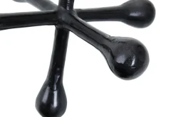 Table Top|Abstract^Statues & Sculptures Atomic Bloom 16cm Black Metal Indoor Sculpture