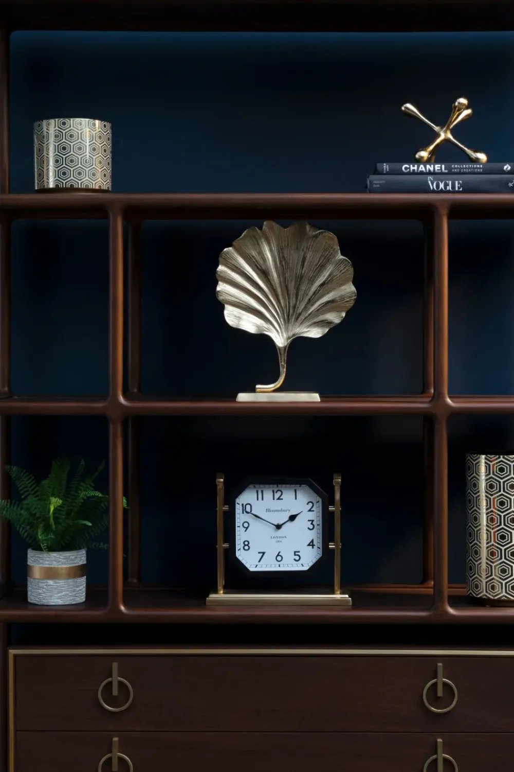 Table Top|Abstract^Statues & Sculptures Atomic Bloom 16cm Gold Metal Indoor Sculpture