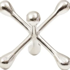 Table Top|Abstract^Statues & Sculptures Atomic Bloom 14cm Silver Metal Indoor Sculpture