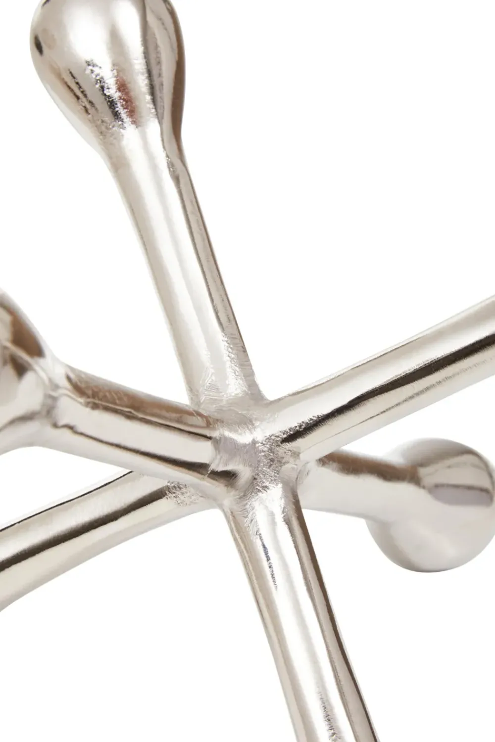 Table Top|Abstract^Statues & Sculptures Atomic Bloom 14cm Silver Metal Indoor Sculpture