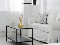 Table Top|Figurative^Statues & Sculptures Awakened Grace 32cm Gold Resin Indoor Sculpture