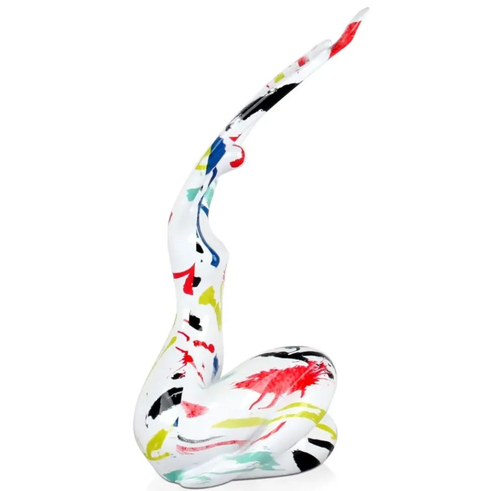 Figurative|Table Top^Statues & Sculptures Awakened Grace 32cm Multicolour Resin Indoor Sculpture