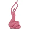 Figurative|Table Top^Statues & Sculptures Awakened Grace 32cm Pink Resin Indoor Sculpture