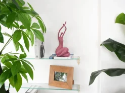 Figurative|Table Top^Statues & Sculptures Awakened Grace 32cm Pink Resin Indoor Sculpture