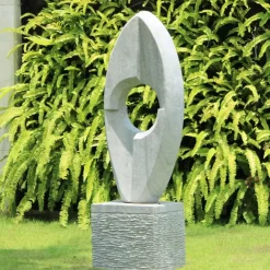 Contemporary^Statues & Sculptures Azura Contemporary Stone Garden Sculpture