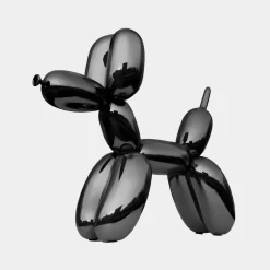 Floor Standing|Balloon Dogs^Statues & Sculptures Balloon Dog 80cm Black Fibreglass Indoor Sculpture