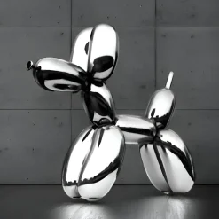 Floor Standing|Balloon Dogs^Statues & Sculptures Balloon Dog 80cm Chrome Metal Garden Sculpture