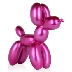 Table Top|Floor Standing^Statues & Sculptures Balloon Dog 46cm Fuchsia Resin Indoor Sculpture