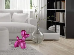 Table Top|Floor Standing^Statues & Sculptures Balloon Dog 46cm Fuchsia Resin Indoor Sculpture
