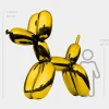 Giant|Floor Standing^Statues & Sculptures Balloon Dog 240cm Gold Fibreglass Indoor Sculpture