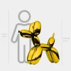Floor Standing|Balloon Dogs^Statues & Sculptures Balloon Dog 100cm Gold Fibreglass Indoor Sculpture