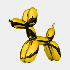 Floor Standing|Animals^Statues & Sculptures Balloon Dog 80cm Gold Fibreglass Indoor Sculpture