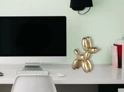 Table Top|Animals^Statues & Sculptures Balloon Dog 27cm Gold Resin Indoor Sculpture