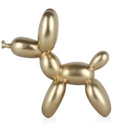 Table Top|Animals^Statues & Sculptures Balloon Dog 27cm Gold Resin Indoor Sculpture