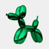 Floor Standing|Balloon Dogs^Statues & Sculptures Balloon Dog 80cm Green Fibreglass Indoor Sculpture
