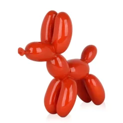 Table Top|Balloon Dogs^Statues & Sculptures Balloon Dog 27cm Orange Resin Indoor Sculpture