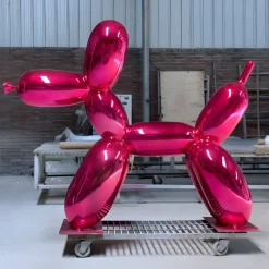 Floor Standing|Balloon Dogs^Statues & Sculptures Balloon Dog 130cm Pink Metal Garden Sculpture