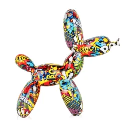 Table Top|Balloon Dogs^Statues & Sculptures Balloon Dog 27cm Pop Art Resin Indoor Sculpture