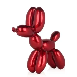 Table Top|Balloon Dogs^Statues & Sculptures Balloon Dog 27cm Red Resin Indoor Sculpture