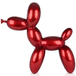 Floor Standing|Balloon Dogs^Statues & Sculptures Balloon Dog 62cm Red Resin Indoor Sculpture