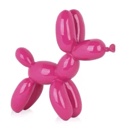Table Top|Balloon Dogs^Statues & Sculptures Balloon Dog 27cm Rosa Pink Resin Indoor Sculpture