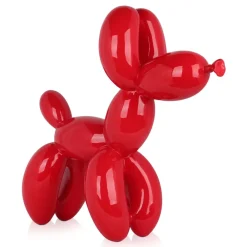 Floor Standing|Balloon Dogs^Statues & Sculptures Balloon Dog 62cm Rosso Red Resin Indoor Sculpture
