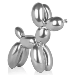 Table Top|Floor Standing^Statues & Sculptures Balloon Dog 46cm Silver Resin Indoor Sculpture