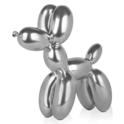 Table Top|Floor Standing^Statues & Sculptures Balloon Dog 46cm Silver Resin Indoor Sculpture
