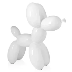 Table Top|Floor Standing^Statues & Sculptures Balloon Dog 46cm White Resin Indoor Sculpture
