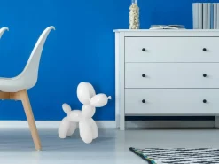Table Top|Floor Standing^Statues & Sculptures Balloon Dog 46cm White Resin Indoor Sculpture