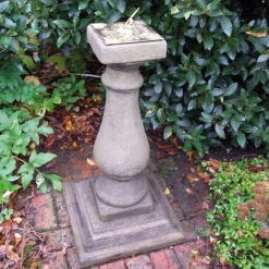 Garden Sundials^Statues & Sculptures Baluster Brass Stone Garden Sundial
